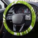 Sydney Thunder Steering Wheel Cover Flaming Lightning Storm Geometric Sports Mascot Art
