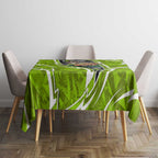 Sydney Thunder Tablecloth Flaming Lightning Storm Geometric Sports Mascot Art