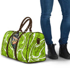 Sydney Thunder Travel Bag Flaming Lightning Storm Geometric Sports Mascot Art