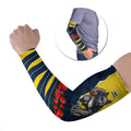 Personalized Cowboys ANZAC Tribute Arm Sleeves Poppy Field Soldier Silhouette Aboriginal Rugby Mascot
