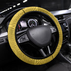 Cowboys ANZAC Tribute Steering Wheel Cover Poppy Field Soldier Silhouette Aboriginal Rugby Mascot