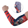 Personalized Sydney Roosters ANZAC Tribute Arm Sleeves Poppy Field Soldier Silhouette Aboriginal Rugby Mascot