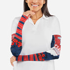 Personalized Sydney Roosters ANZAC Tribute Arm Sleeves Poppy Field Soldier Silhouette Aboriginal Rugby Mascot