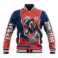 Personalized Sydney Roosters ANZAC Tribute Baseball Jacket Poppy Field Soldier Silhouette Aboriginal Rugby Mascot