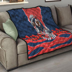 Personalized Sydney Roosters ANZAC Tribute Quilt Poppy Field Soldier Silhouette Aboriginal Rugby Mascot
