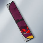 Personalized Brisbane Broncos ANZAC Tribute Auto Sun Shade Poppy Field Soldier Silhouette Aboriginal Rugby Mascot