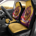 Personalized Brisbane Broncos ANZAC Tribute Car Seat Cover Poppy Field Soldier Silhouette Aboriginal Rugby Mascot