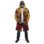 Personalized Brisbane Broncos ANZAC Tribute Cloak Poppy Field Soldier Silhouette Aboriginal Rugby Mascot