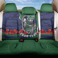 Personalized New Zealand Warriors ANZAC Tribute Back Car Seat Cover Poppy Field Soldier Silhouette Aboriginal Rugby Mascot
