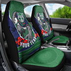 Personalized New Zealand Warriors ANZAC Tribute Car Seat Cover Poppy Field Soldier Silhouette Aboriginal Rugby Mascot