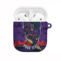 Personalized Melbourne Storm ANZAC Tribute AirPods Case Poppy Field Soldier Silhouette Aboriginal Rugby Mascot