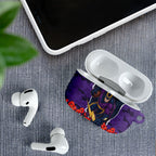 Personalized Melbourne Storm ANZAC Tribute AirPods Case Poppy Field Soldier Silhouette Aboriginal Rugby Mascot