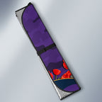 Personalized Melbourne Storm ANZAC Tribute Auto Sun Shade Poppy Field Soldier Silhouette Aboriginal Rugby Mascot
