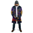 Personalized Melbourne Storm ANZAC Tribute Cloak Poppy Field Soldier Silhouette Aboriginal Rugby Mascot