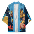 Personalized Gold Coast Titans ANZAC Tribute Kimono Poppy Field Soldier Silhouette Aboriginal Rugby Mascot