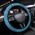 Gold Coast Titans ANZAC Tribute Steering Wheel Cover Poppy Field Soldier Silhouette Aboriginal Rugby Mascot