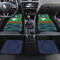 Personalized Canberra Raiders ANZAC Tribute Car Mats Poppy Field Soldier Silhouette Aboriginal Rugby Mascot