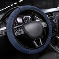 Canberra Raiders ANZAC Tribute Steering Wheel Cover Poppy Field Soldier Silhouette Aboriginal Rugby Mascot