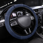Canberra Raiders ANZAC Tribute Steering Wheel Cover Poppy Field Soldier Silhouette Aboriginal Rugby Mascot