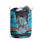 Personalized Sharks ANZAC Tribute Laundry Basket Poppy Field Soldier Silhouette Aboriginal Rugby Mascot