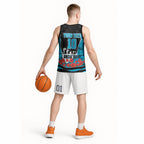 Personalized Sharks ANZAC Tribute Basketball Jersey Poppy Field Soldier Silhouette Aboriginal Rugby Mascot