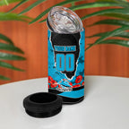 Personalized Sharks ANZAC Tribute 4 in 1 Can Cooler Tumbler Poppy Field Soldier Silhouette Aboriginal Rugby Mascot