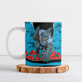 Personalized Sharks ANZAC Tribute Ceramic Mug Poppy Field Soldier Silhouette Aboriginal Rugby Mascot