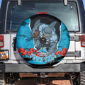 Personalized Sharks ANZAC Tribute Spare Tire Cover Poppy Field Soldier Silhouette Aboriginal Rugby Mascot