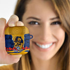 Personalized Parramatta Eels ANZAC Tribute AirPods Case Poppy Field Soldier Silhouette Aboriginal Rugby Mascot