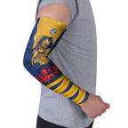Personalized Parramatta Eels ANZAC Tribute Arm Sleeves Poppy Field Soldier Silhouette Aboriginal Rugby Mascot