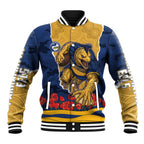 Personalized Parramatta Eels ANZAC Tribute Baseball Jacket Poppy Field Soldier Silhouette Aboriginal Rugby Mascot
