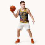 Personalized Parramatta Eels ANZAC Tribute Basketball Jersey Poppy Field Soldier Silhouette Aboriginal Rugby Mascot