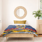 Personalized Parramatta Eels ANZAC Tribute Bedding Set Poppy Field Soldier Silhouette Aboriginal Rugby Mascot