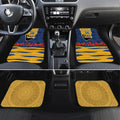 Personalized Parramatta Eels ANZAC Tribute Car Mats Poppy Field Soldier Silhouette Aboriginal Rugby Mascot
