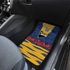 Personalized Parramatta Eels ANZAC Tribute Car Mats Poppy Field Soldier Silhouette Aboriginal Rugby Mascot
