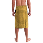Personalized Parramatta Eels ANZAC Tribute Lavalava Poppy Field Soldier Silhouette Aboriginal Rugby Mascot