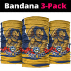 Personalized Parramatta Eels ANZAC Tribute Neck Gaiter Poppy Field Soldier Silhouette Aboriginal Rugby Mascot