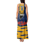Personalized Parramatta Eels ANZAC Tribute Tank Maxi Dress Poppy Field Soldier Silhouette Aboriginal Rugby Mascot