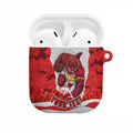 Personalized Dolphins ANZAC Tribute AirPods Case Poppy Field Soldier Silhouette Aboriginal Rugby Mascot