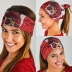 Personalized Dolphins ANZAC Tribute Neck Gaiter Poppy Field Soldier Silhouette Aboriginal Rugby Mascot