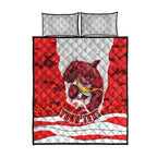 Personalized Dolphins ANZAC Tribute Quilt Bed Set Poppy Field Soldier Silhouette Aboriginal Rugby Mascot