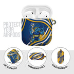 Eels Rugby Mascot AirPods Case Fierce Athlete Graphic in Sports Style