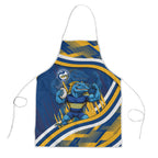Eels Rugby Mascot Apron Fierce Athlete Graphic in Sports Style