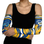 Eels Rugby Mascot Arm Sleeves Fierce Athlete Graphic in Sports Style