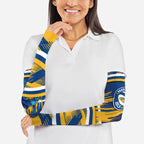 Eels Rugby Mascot Arm Sleeves Fierce Athlete Graphic in Sports Style