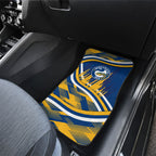 Eels Rugby Mascot Car Mats Fierce Athlete Graphic in Sports Style