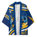 Eels Rugby Mascot Kimono Fierce Athlete Graphic in Sports Style