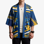 Eels Rugby Mascot Kimono Fierce Athlete Graphic in Sports Style