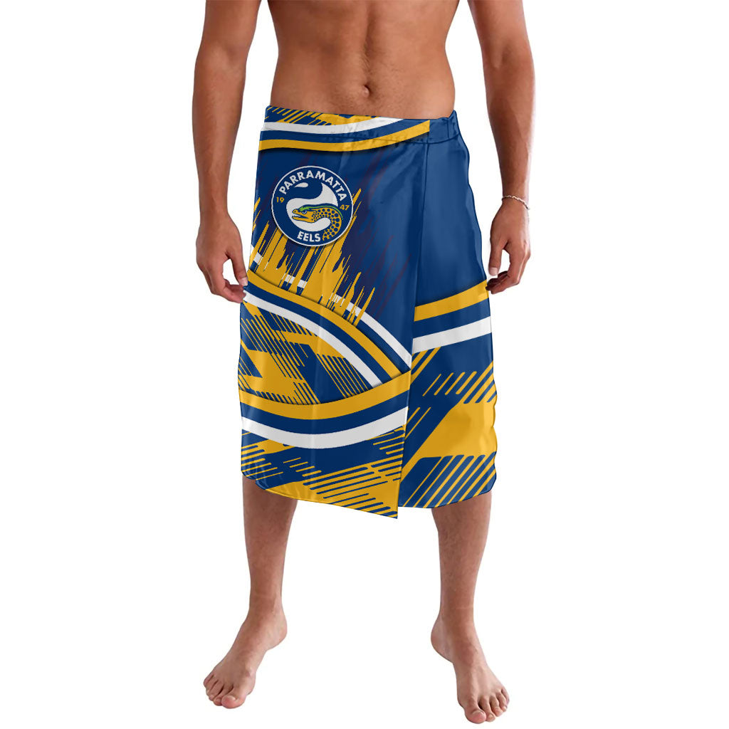 Eels Rugby Mascot Lavalava Fierce Athlete Graphic in Sports Style