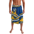 Eels Rugby Mascot Lavalava Fierce Athlete Graphic in Sports Style